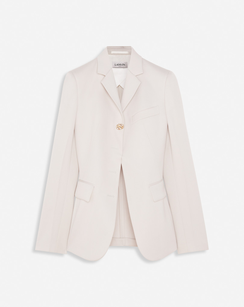 VESTE CINTRÉE A BOUTONNAGE SIMPLE