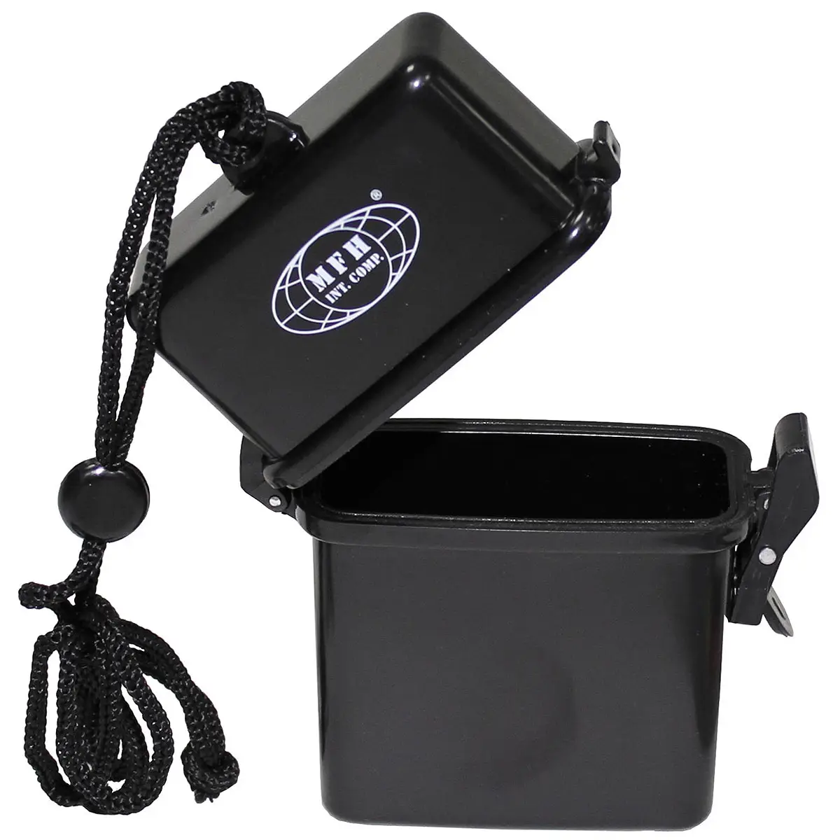 Kunststoffbox wasserdicht mit Nackenband
