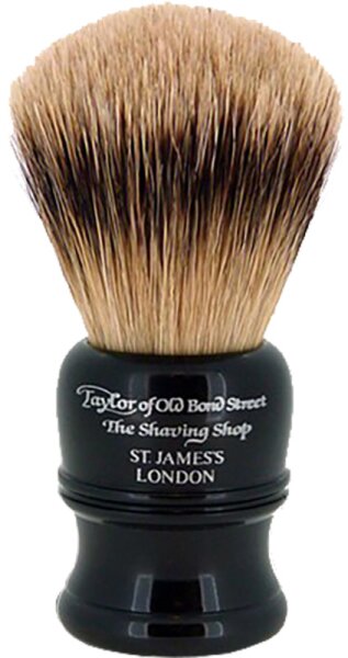 Taylor of Old Bond Street Shaving Brush Black Rasierpinsel