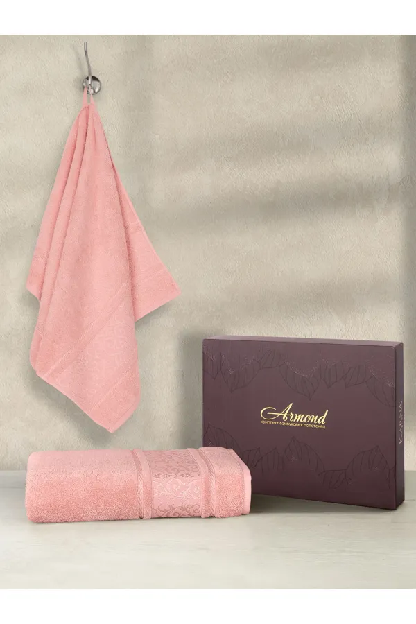 Karna Home  Armond 2-teiliges Bambus-Badetuch-Set