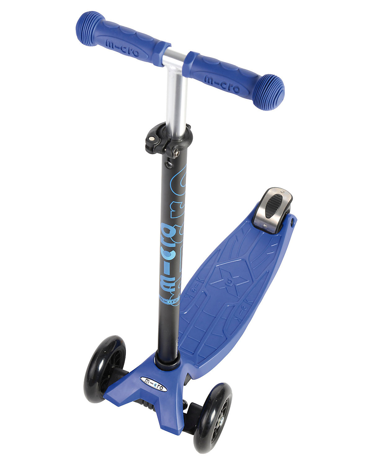 Twist-Scooter maxi micro mit T-Lenker, blau