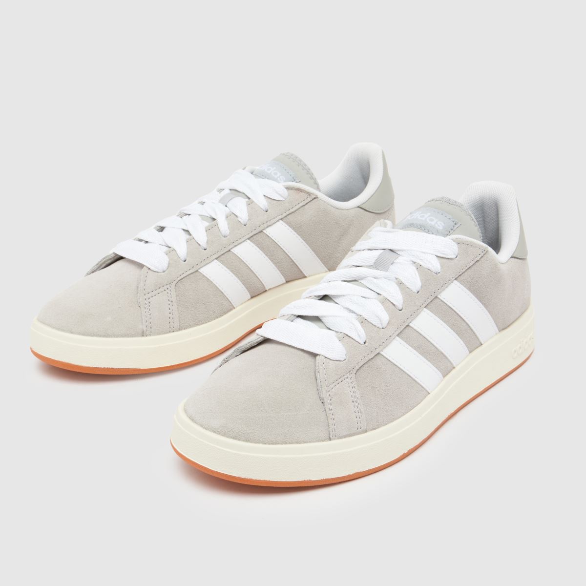 adidas Grand Court Base 00s cipők világosszürke színben