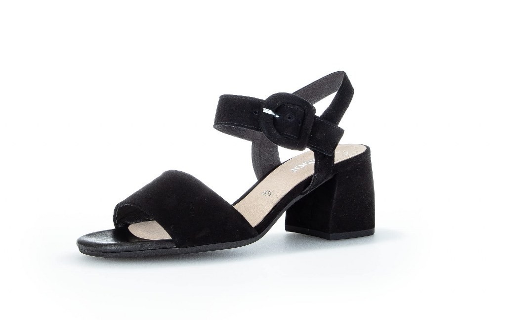 GABOR Klassische Sandalen schwarz