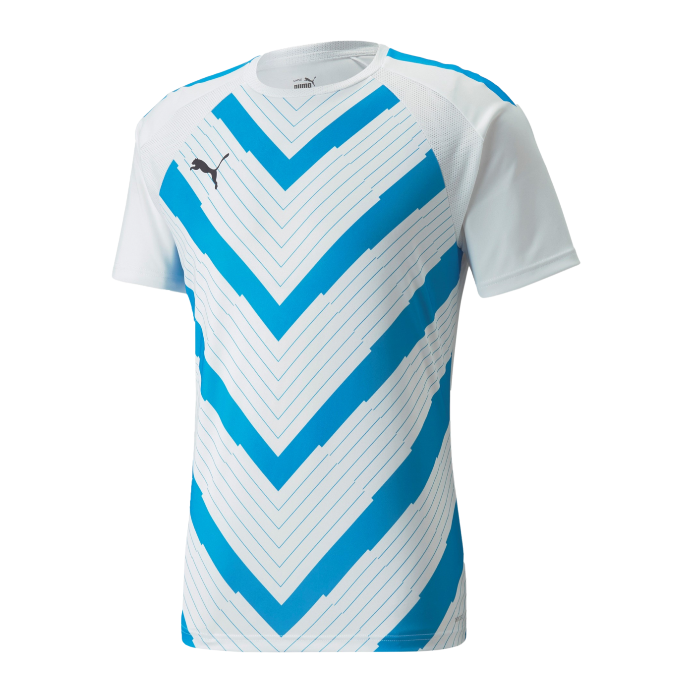 PUMA teamLIGA Graphic Trikot Kids Weiss Blau F46