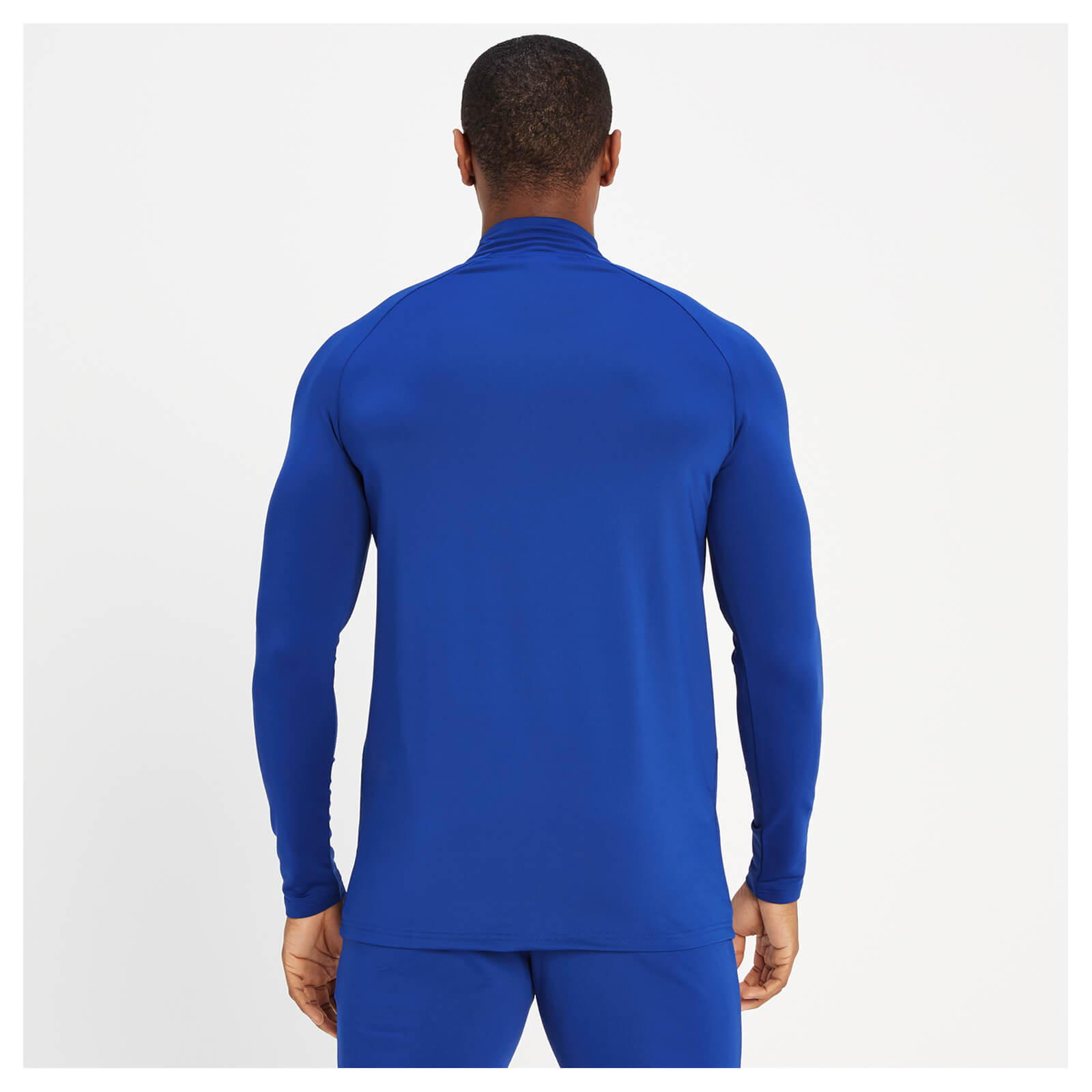 Haut d’entraînement à fermeture éclair ¼ MP pour hommes – Bleu cobalt