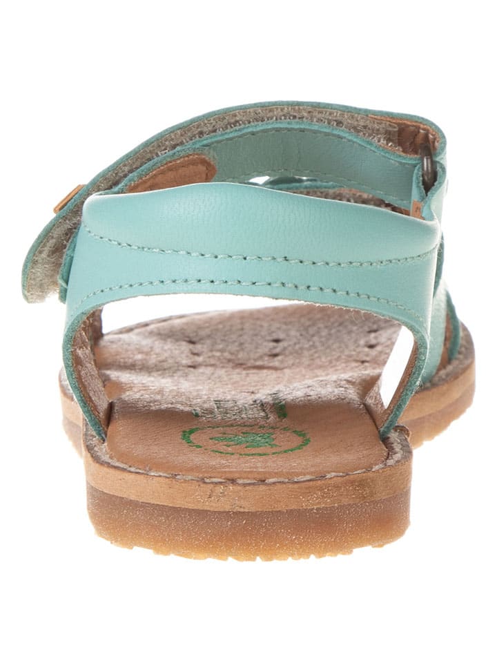 El Naturalista Leder-Sandalen in Hellblau günstig kaufen