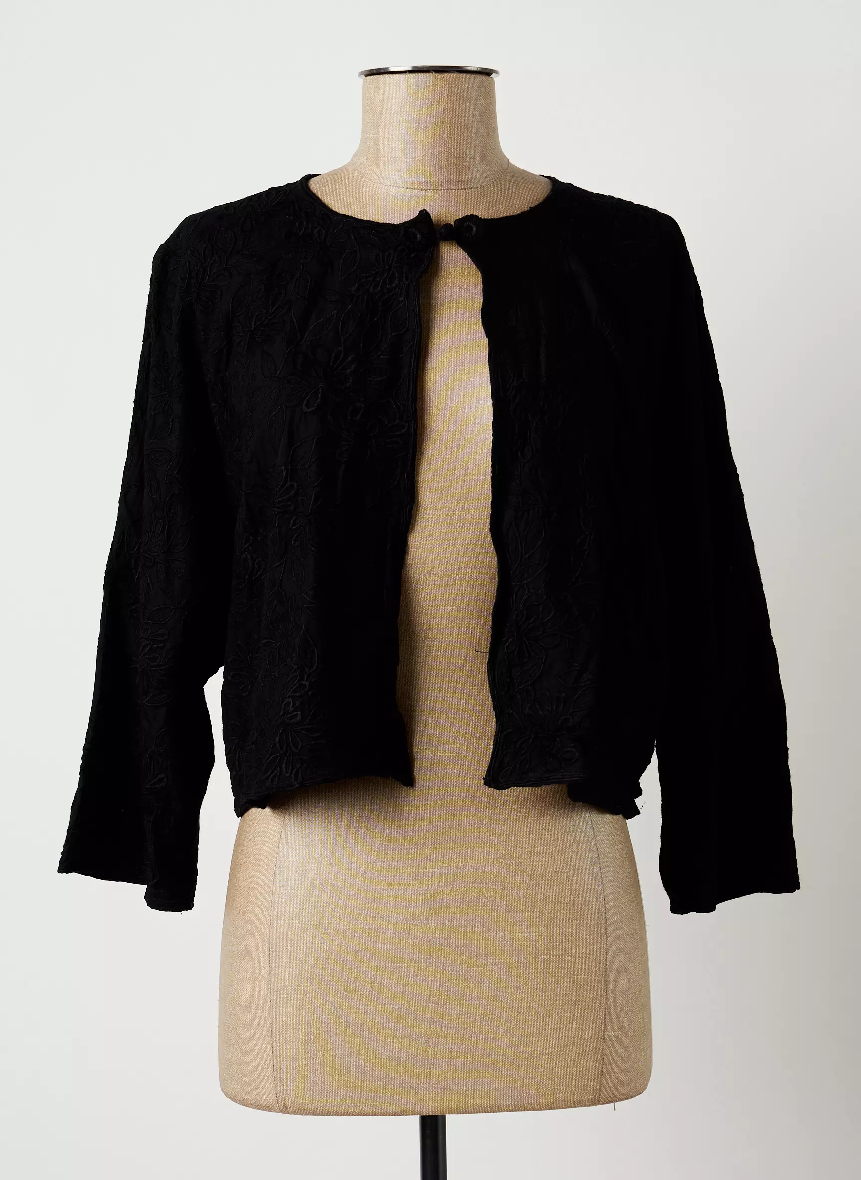 Heliotrope Vestecasual Femme couleur noir