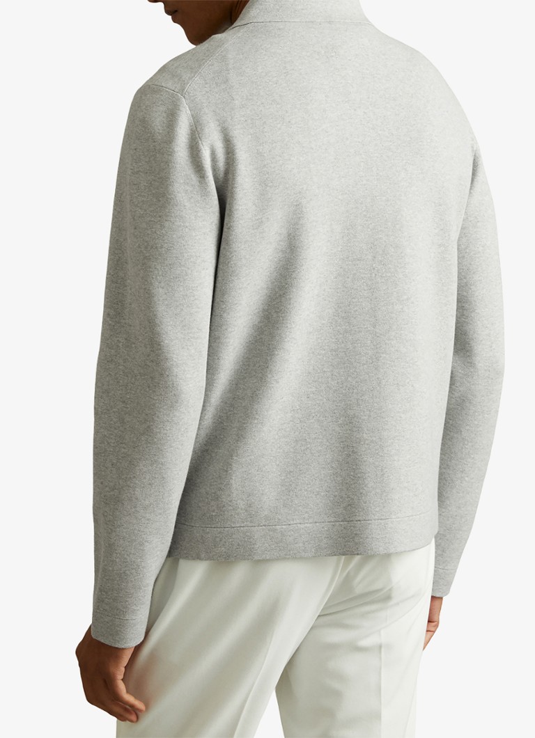 Vestă Reiss Rivers din tricot fin cu buzunare la piept