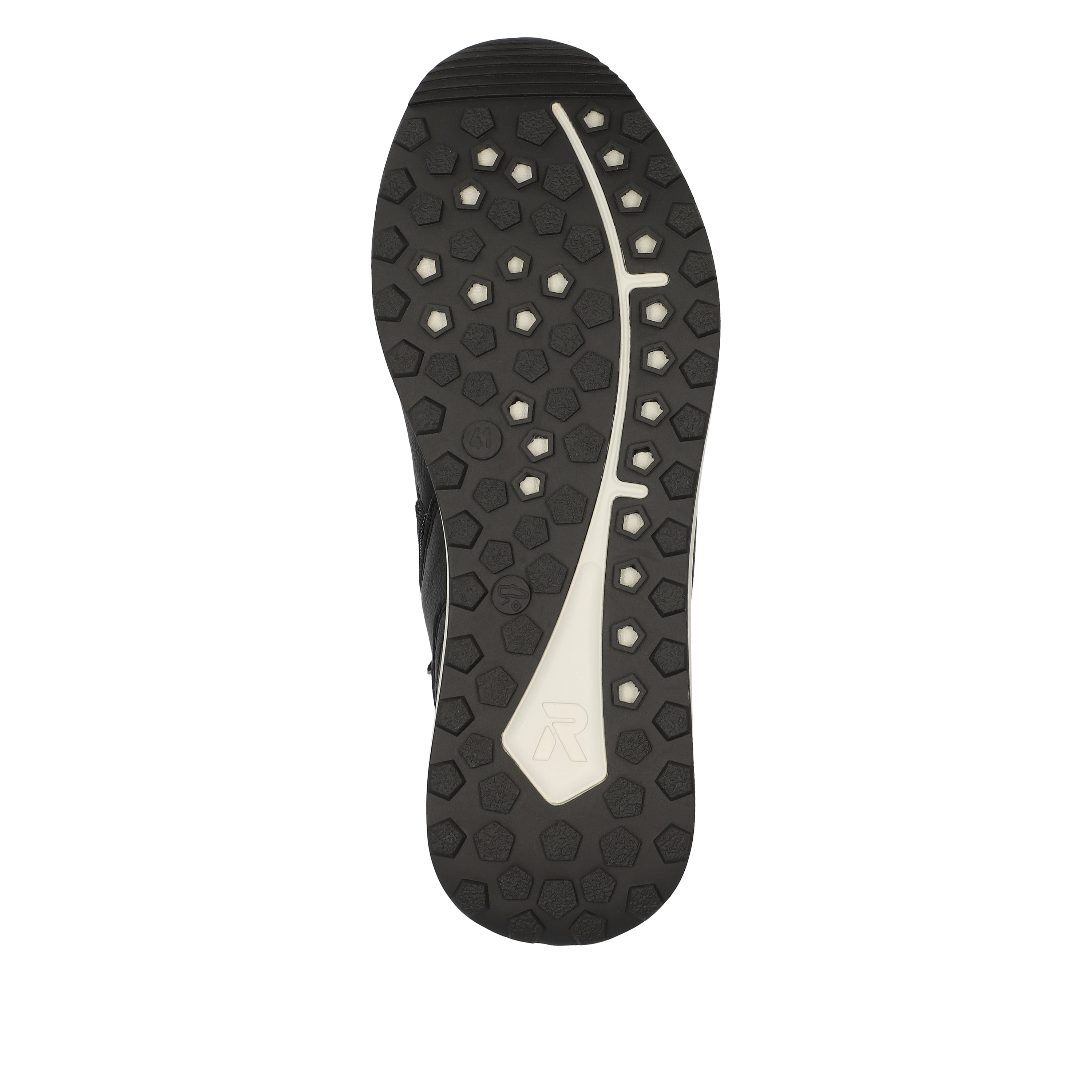 Rieker Herren Sneaker High night black
