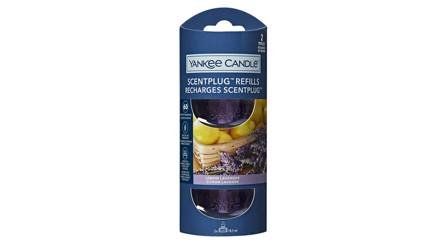 Yankee Candle Scent Plug Refill Lemon Lavender lila