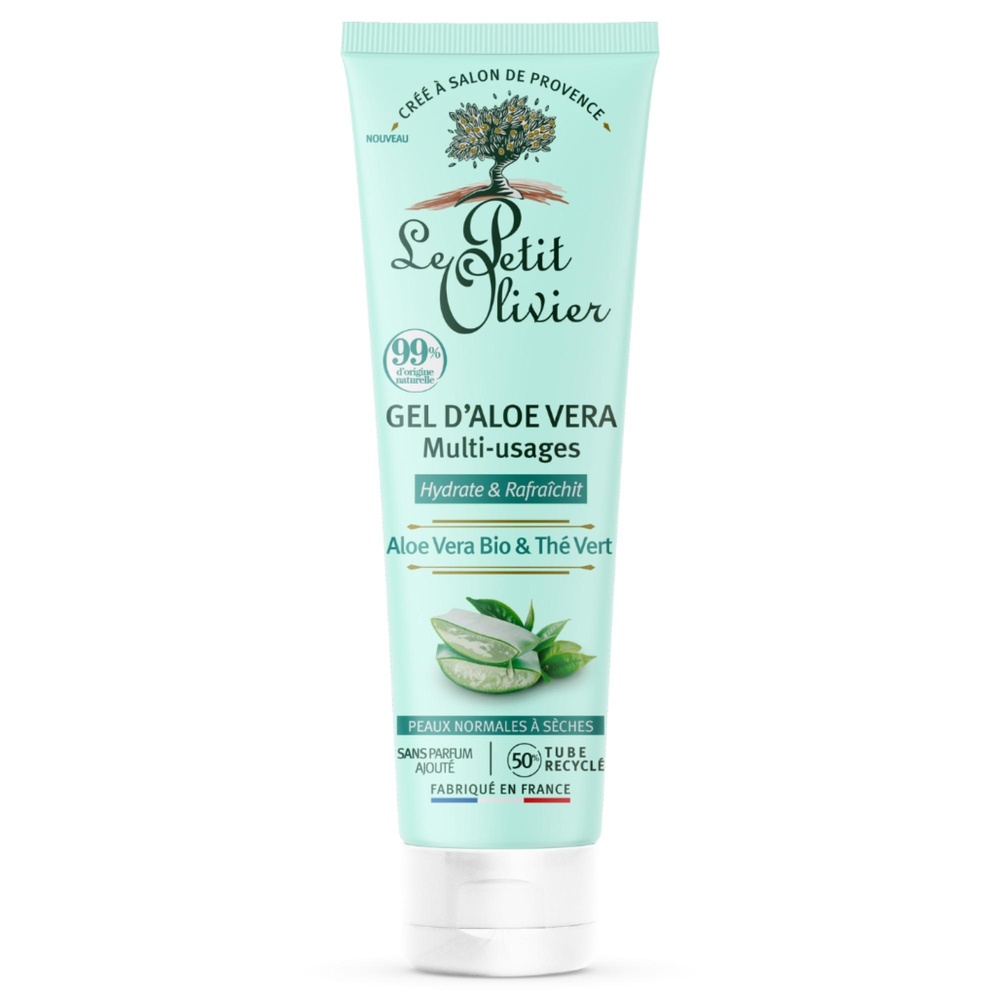 le petit olivier Gel d'Aloe Vera Gel d'Aloe Vera - Peaux Normales à Sèches