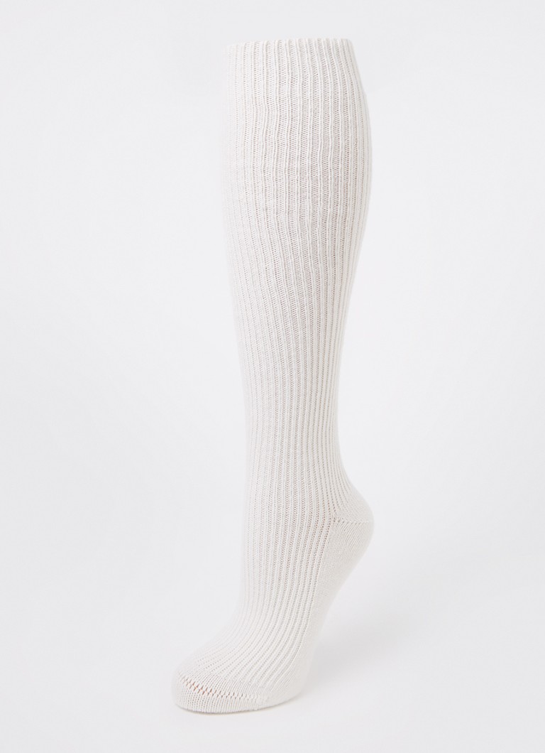 Chaussettes hautes Maje en mélange de cachemire
