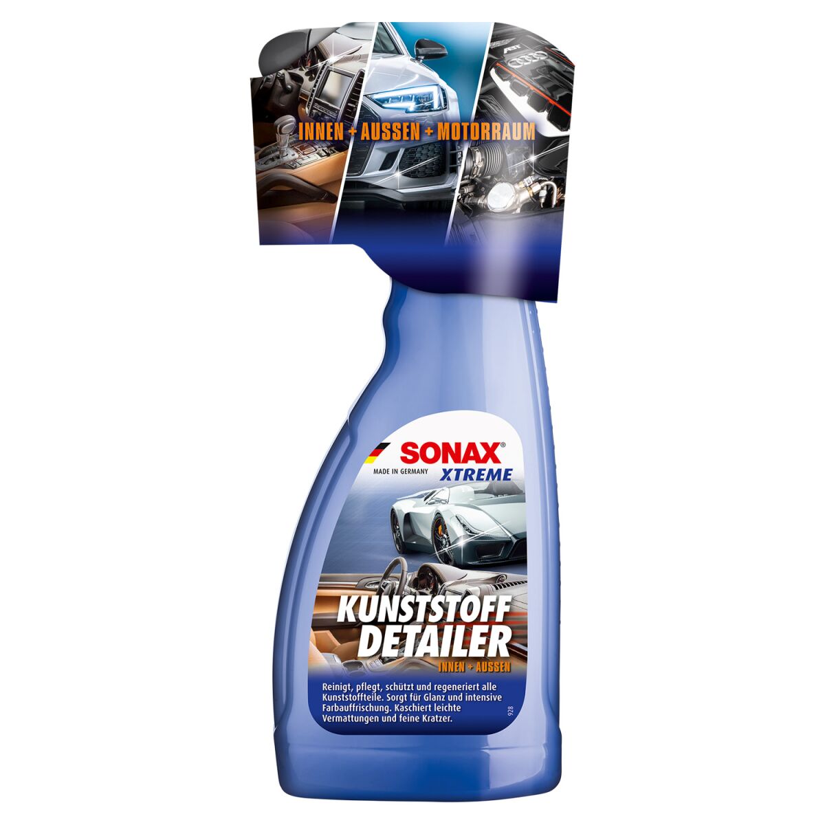 SONAX XTREME KunststoffDetailer Innen Außen 500ml