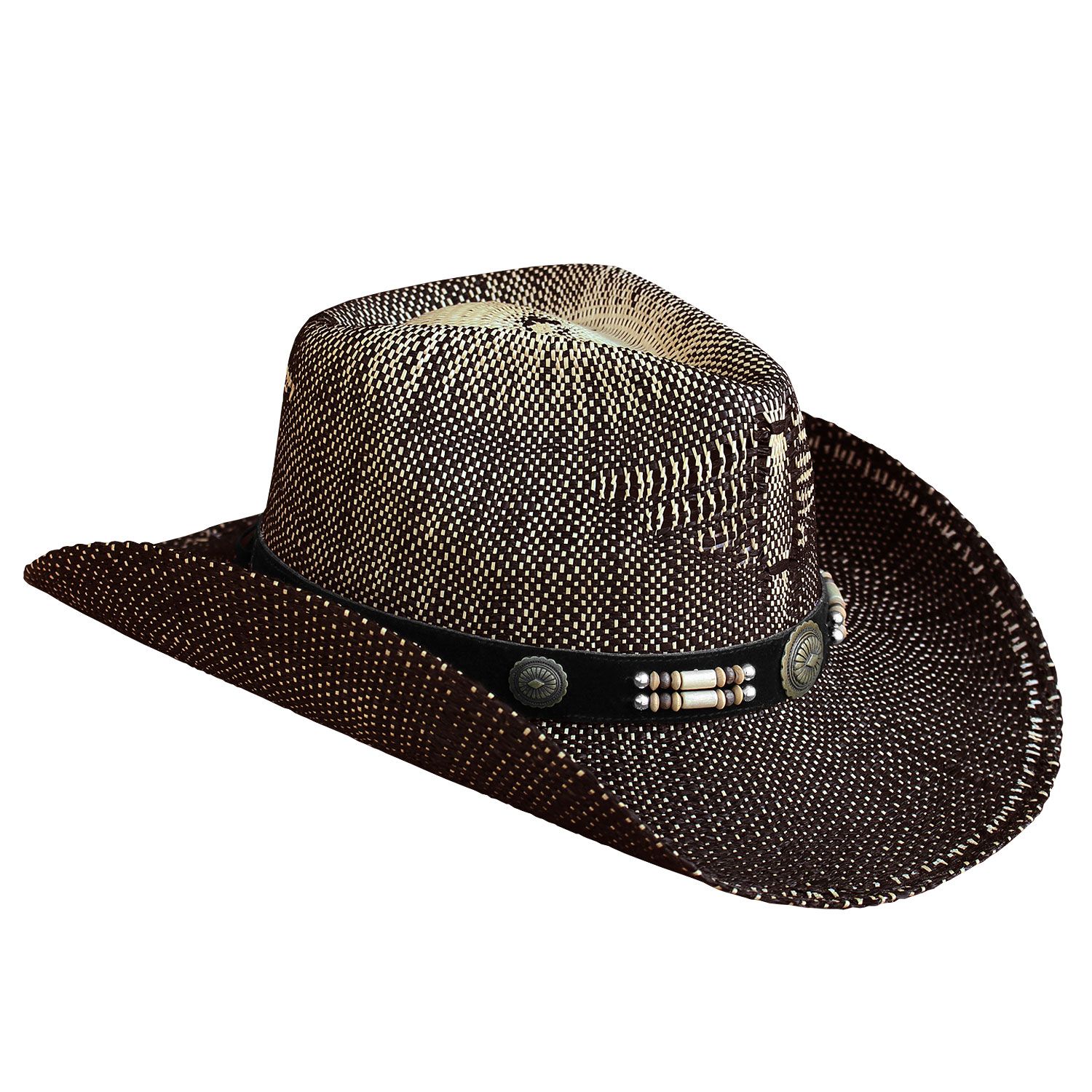Strohhut mit Hutband Texas
