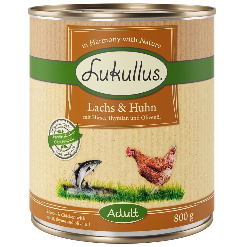 Sparpaket Lukullus Naturkost 24 x 800 g