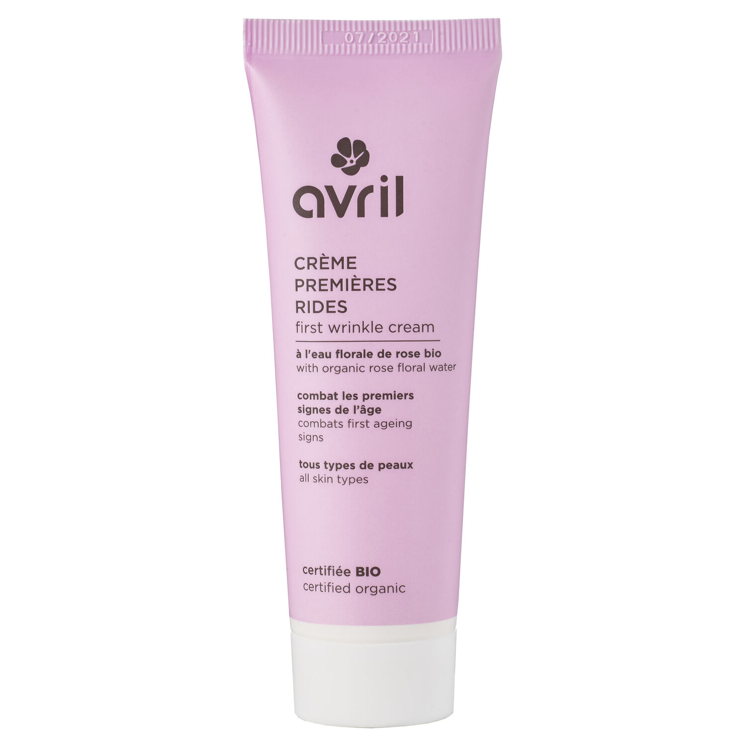 Avril Crème Premières Rides Crème Certifiée bio