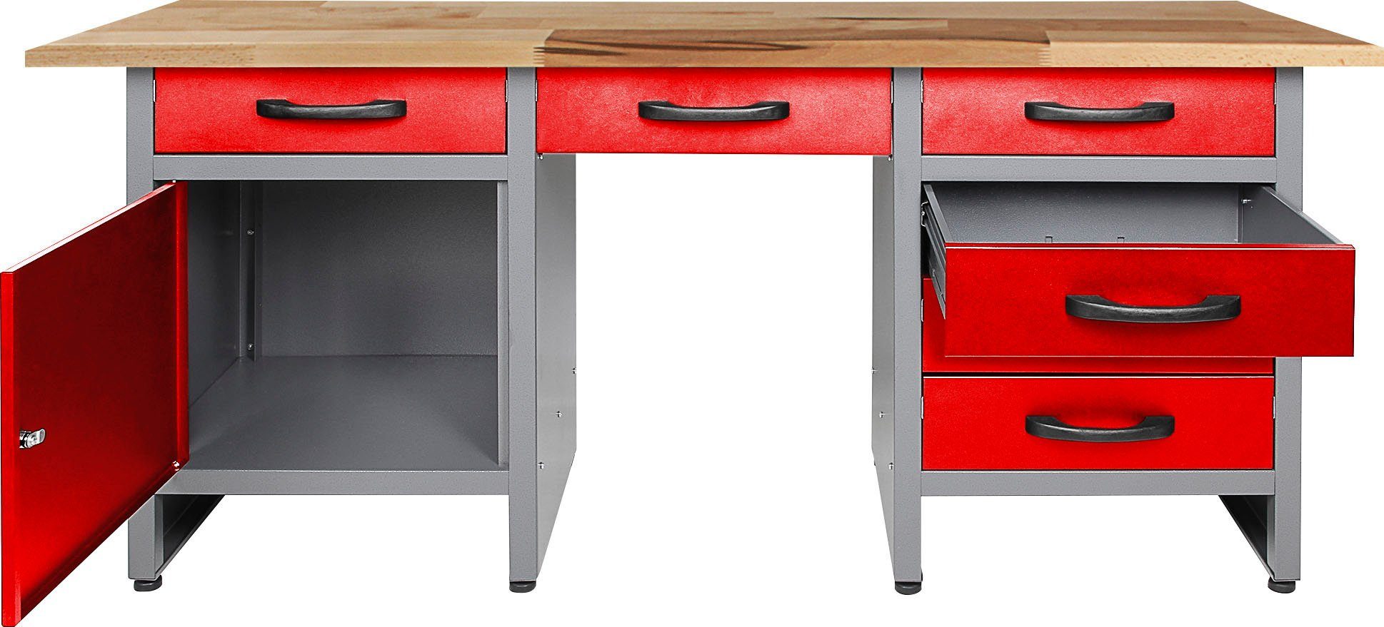 ONDIS24 Werkbank Harry, (Set), ca. 160 cm, höhenverstellbar