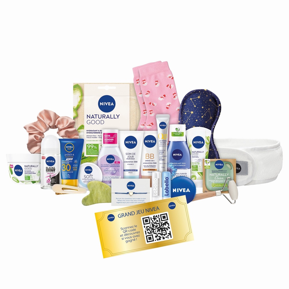 nivea Calendrier de l'Avent Coffret 24 surprises soin