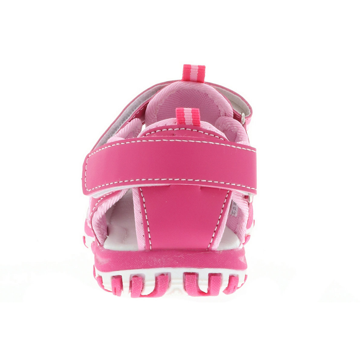 Kinder Mädchen Trekkingsandalen Outdoorschuhe Halbschuhe Klettverschluss Sternchen pink/rosa/weiß