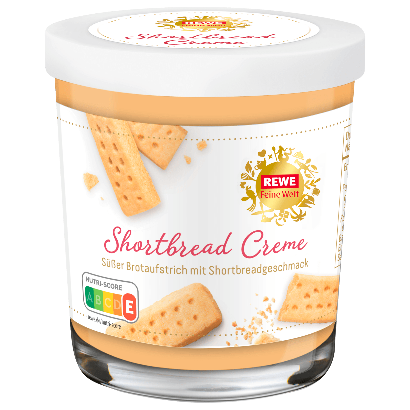 REWE Feine Welt Shortbread Creme 200g