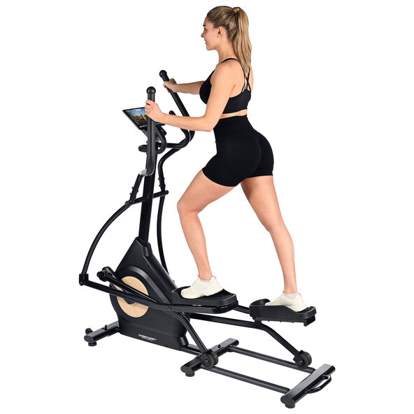 Crosstrainer FitWheel Pro, Holzoptik