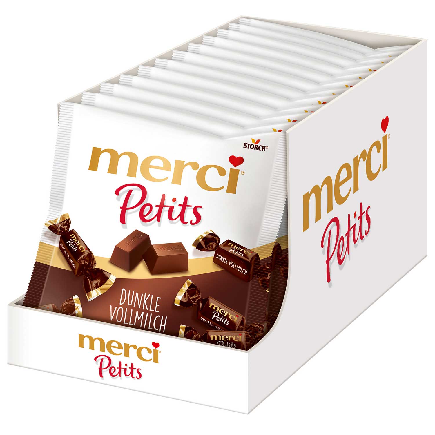 merci Petits Dunkle Vollmilch 125g