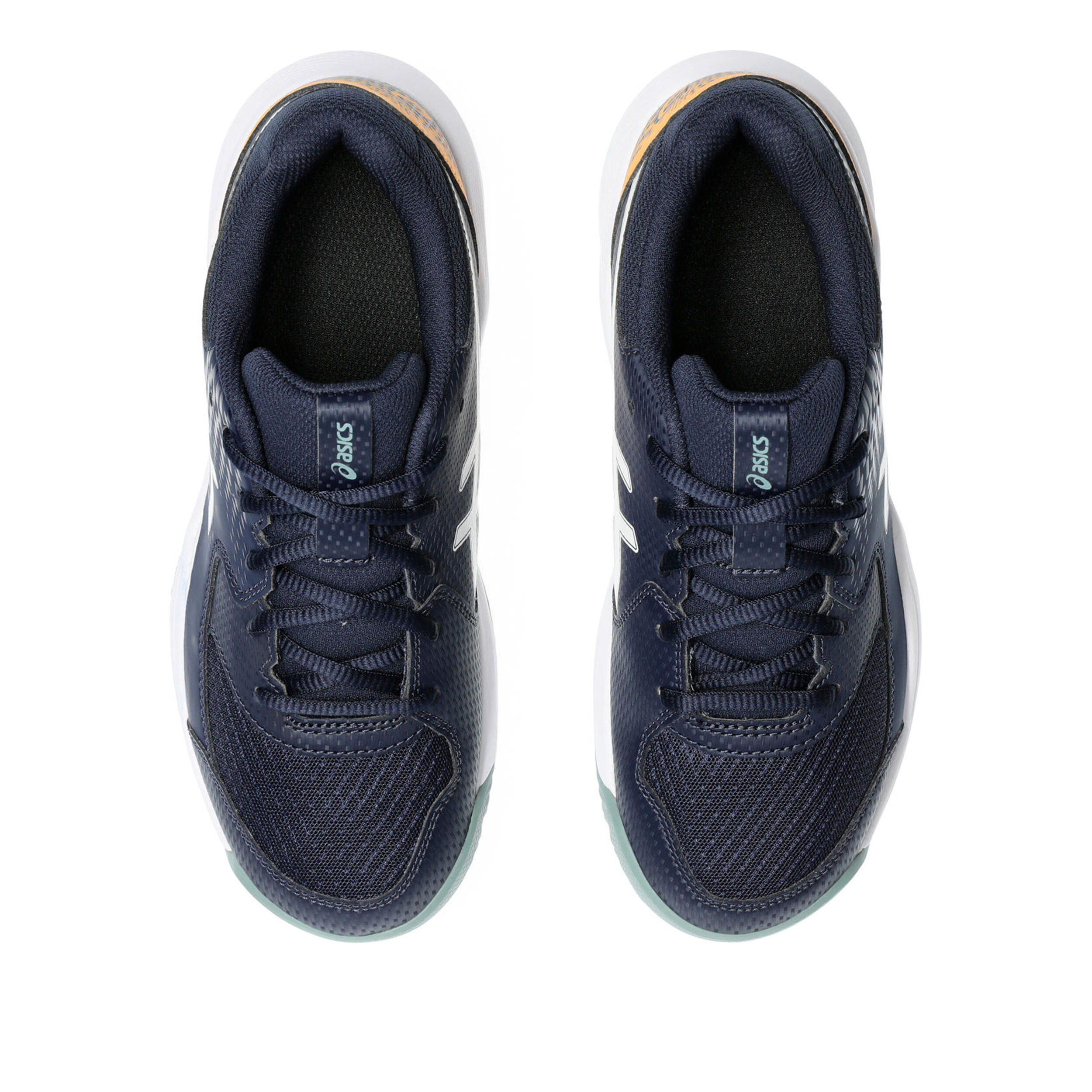 Gel-Dedicate 8 GS Padelschuh Kinder - Dunkelblau, Weiß