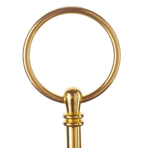 Schiefer Etagere, 3-stöckig, gold