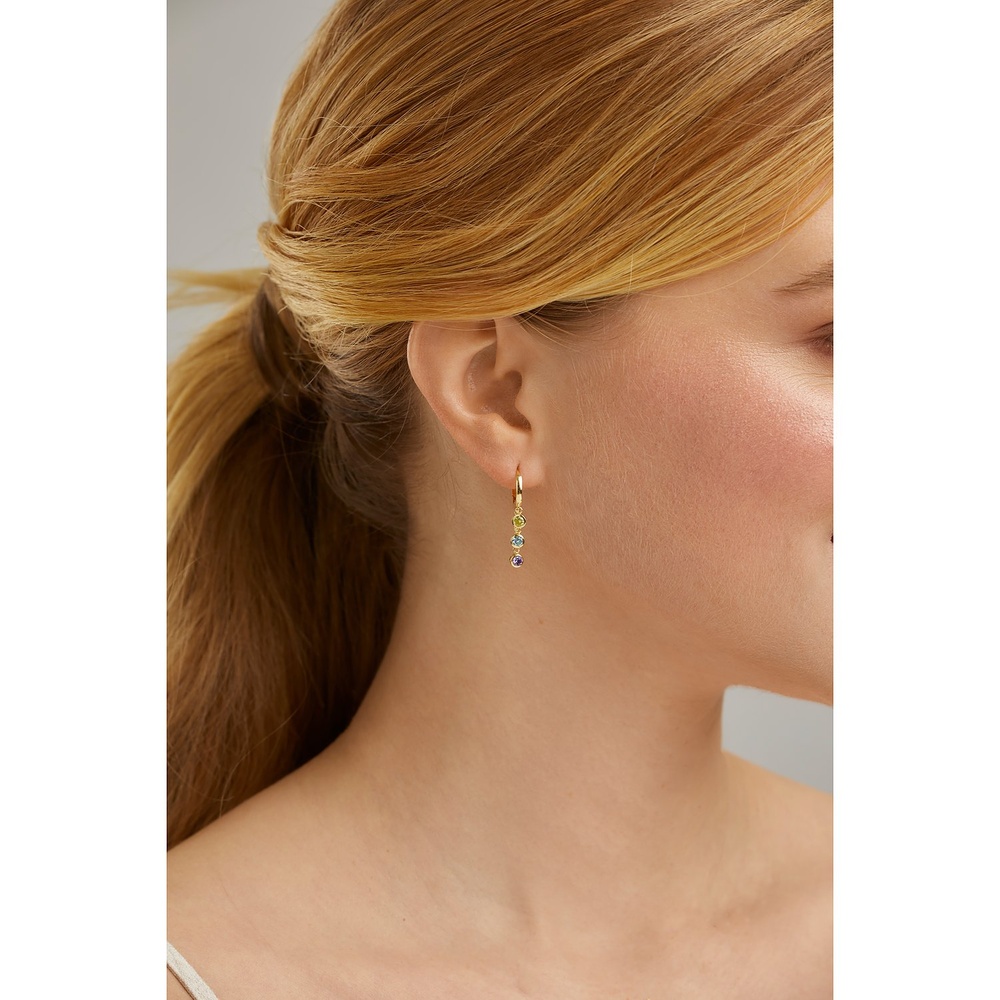caï Créoles 925 Argent Boucles d'oreilles