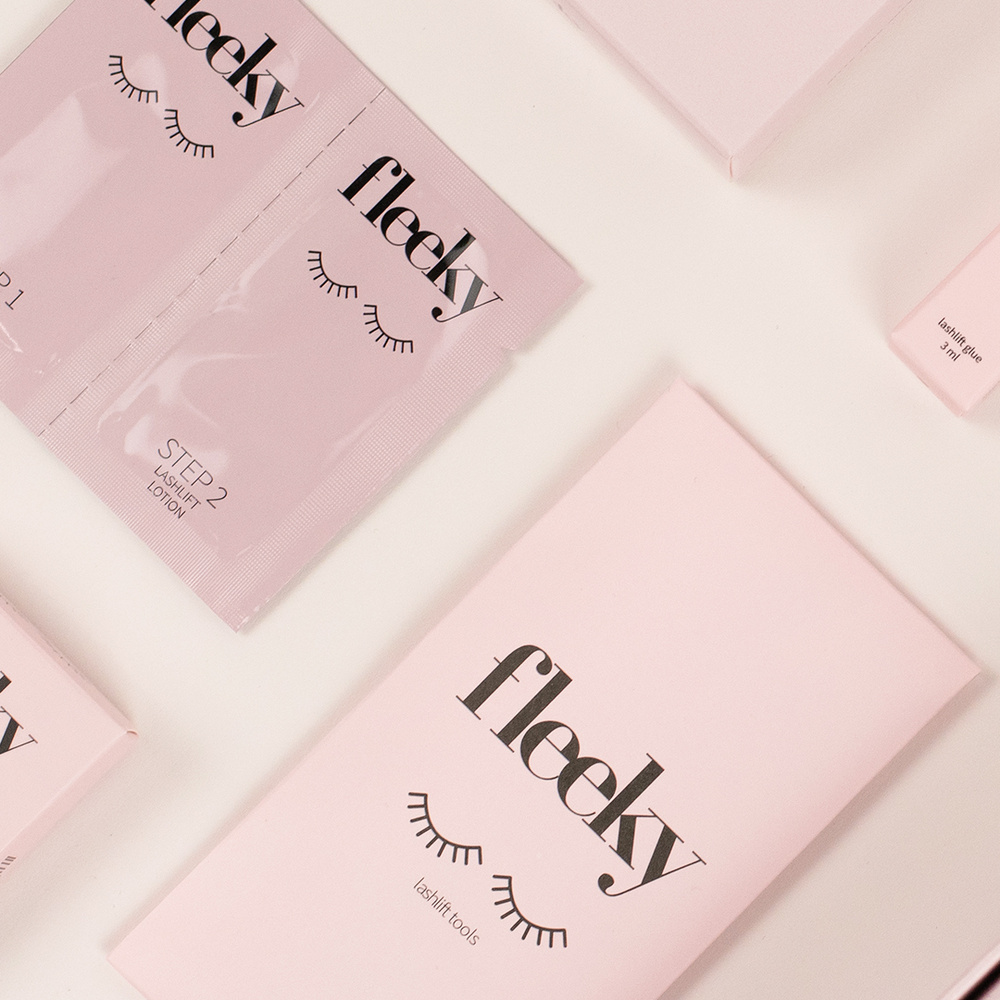 Fleeky Kit Rehaussement Cils & Sourcils - Dual Lash & Brow Lift Courbe-cils