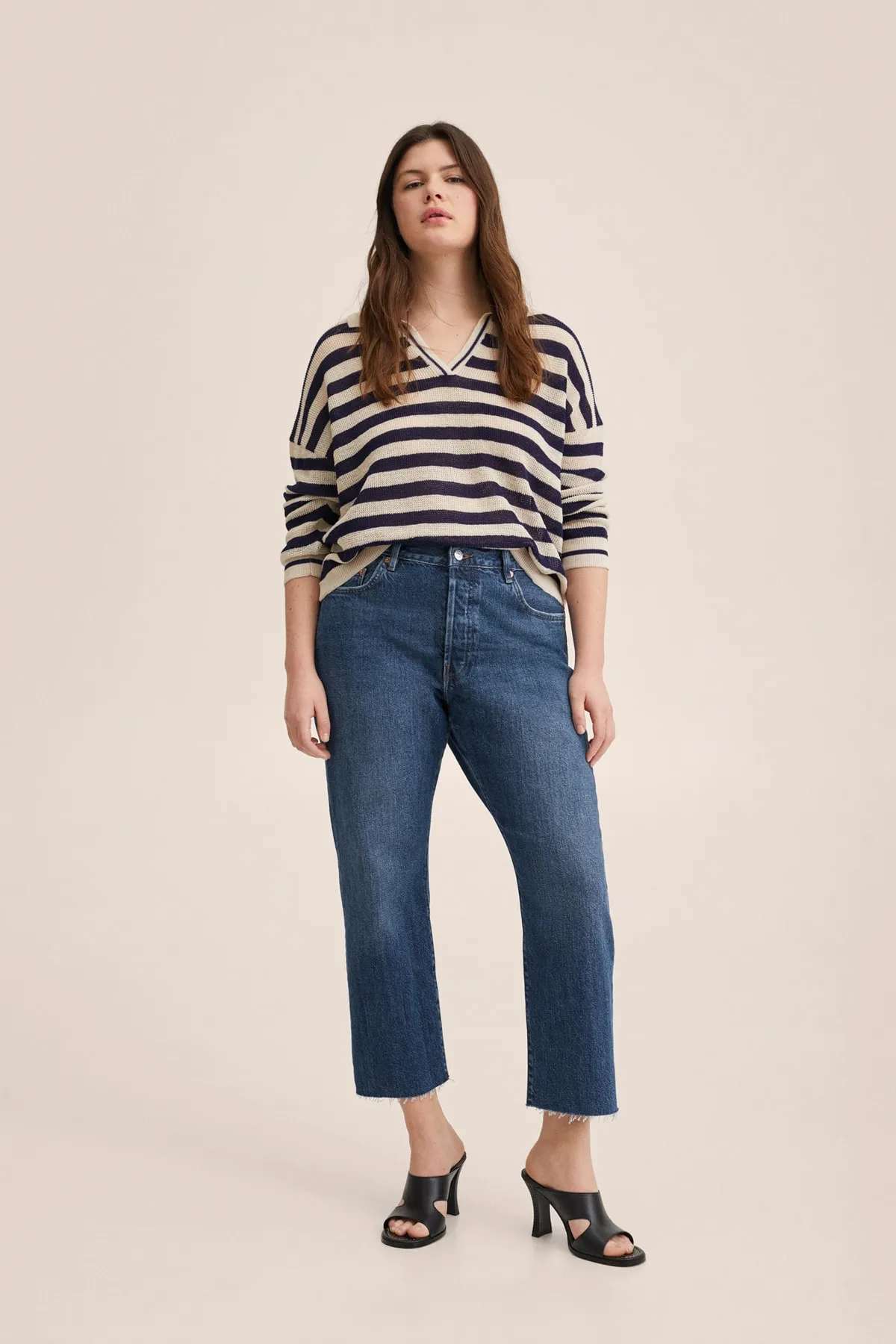 MANGO  27000761 Damen/Mädchen Dunkelblau