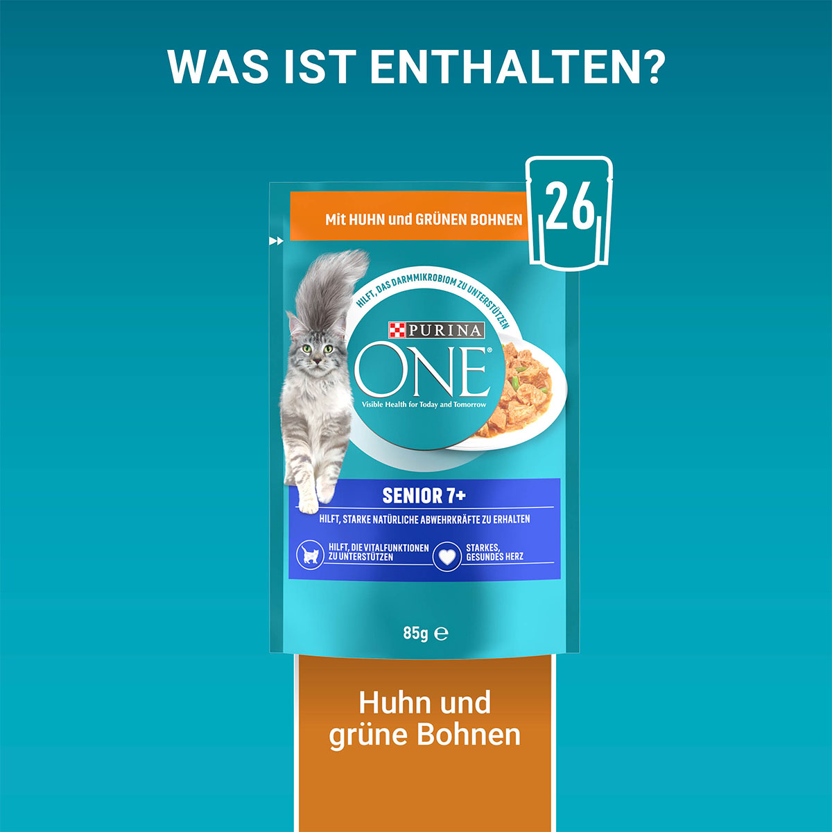 PURINA ONE SENIOR 7+ in Sauce Huhn günstig kaufen bei ZooRoyal