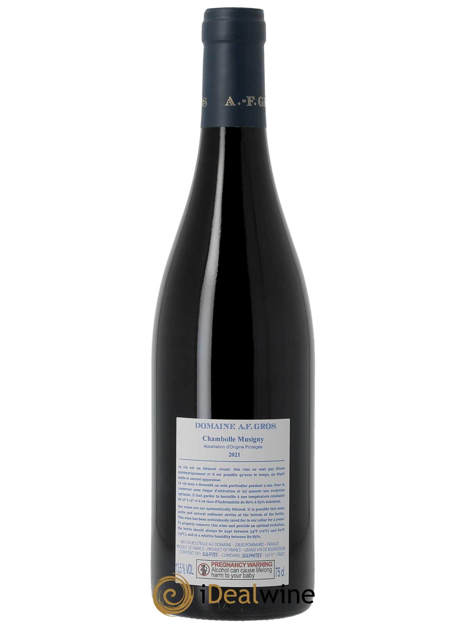 Chambolle-Musigny A.-F. Gros  2021 - Lot de 1 Bouteille