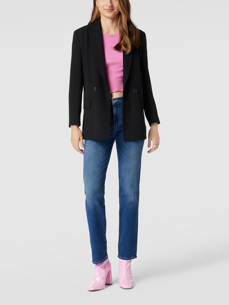 Jeans mit 5-Pocket-Design Modell 'CARENAA' in blau
