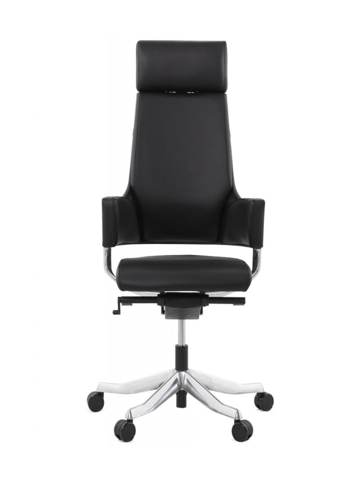KADIMA DESIGN Ergonomischer Bürostuhl aus Echtleder | Eleganter Lederstuhl günstig kaufen onesize