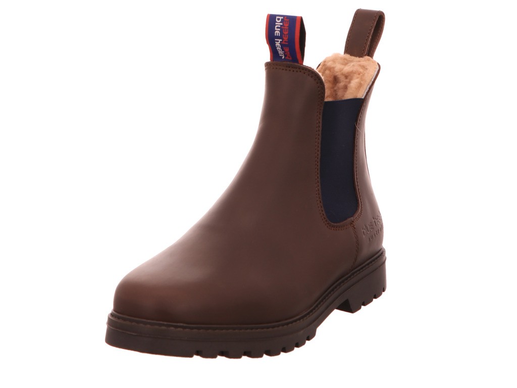 BLUE HEELER Schnür-Stiefeletten braun Jackaroo