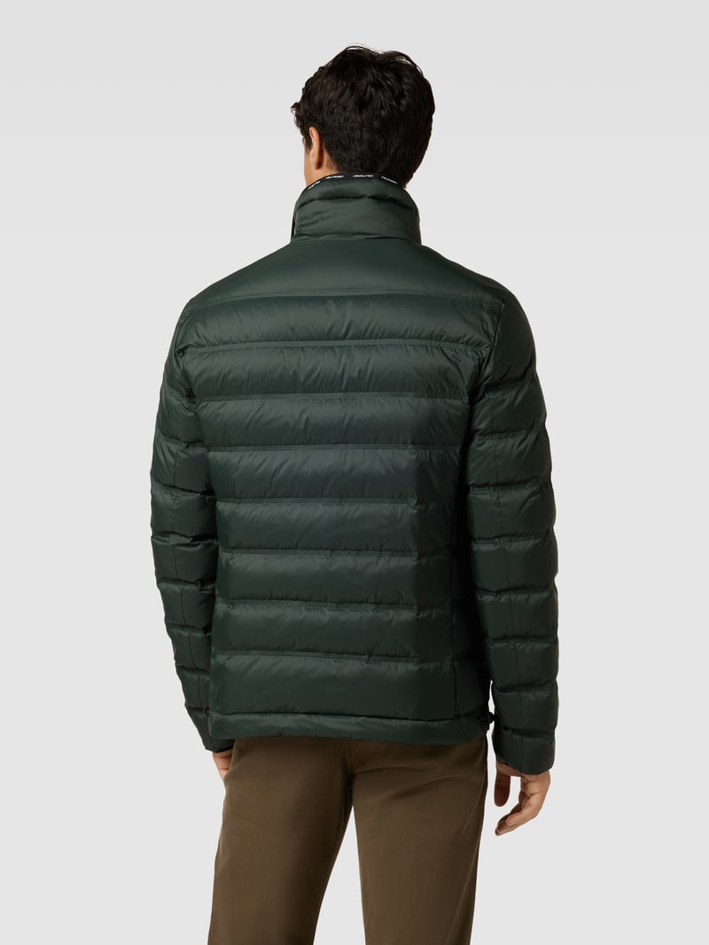 Steppjacke mit Stehkragen Modell 'PROSKE' in olivgrün