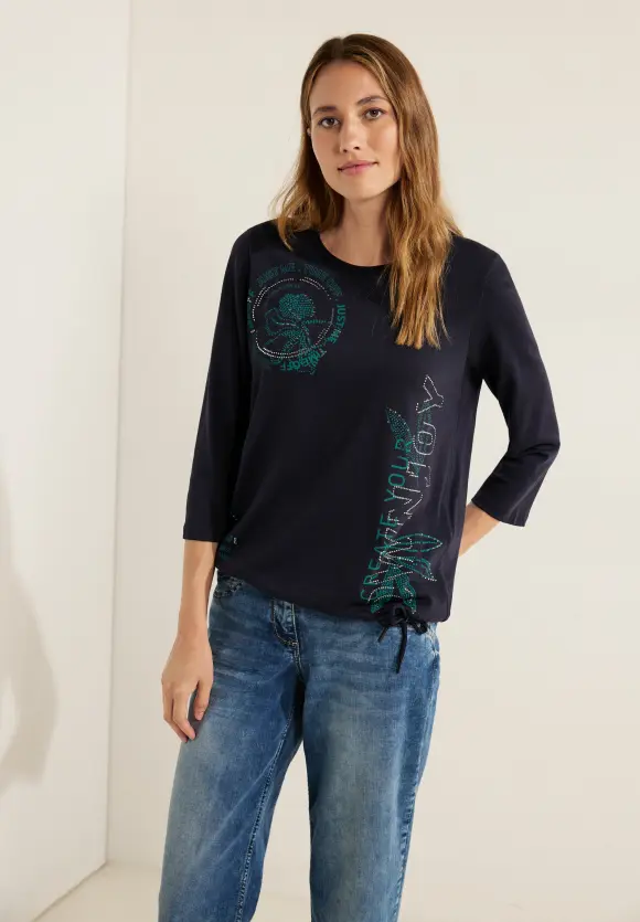 CECIL Shirt mit Frontprints