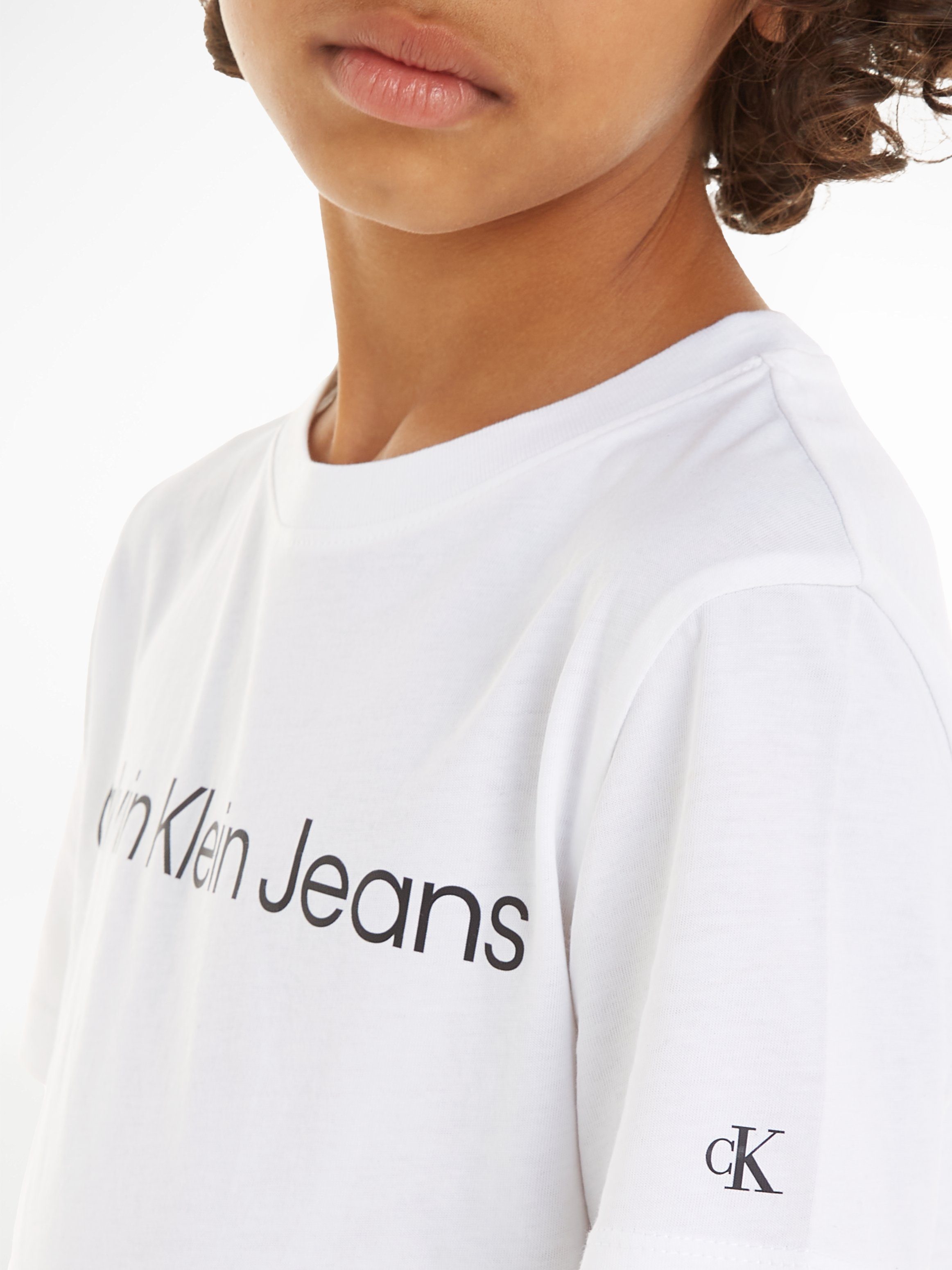 Calvin Klein Jeans Sweatshirt INST. LOGO SS T-SHIRT mit Logoschriftzug