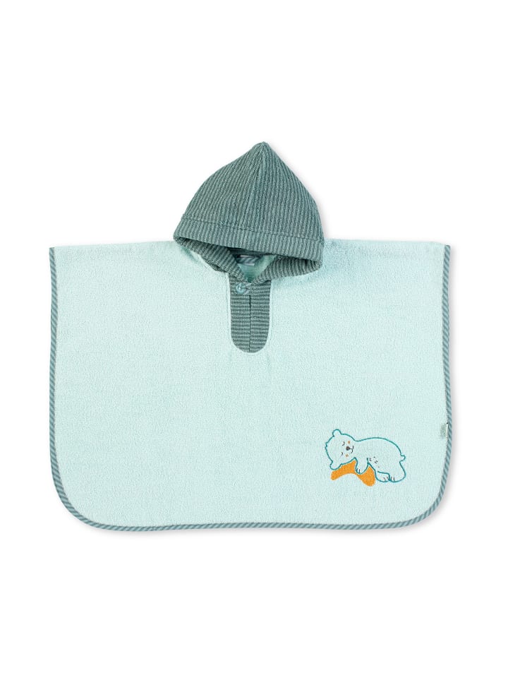 Sterntaler Badeponcho BÄR Ben in hellgrün günstig kaufen onesize