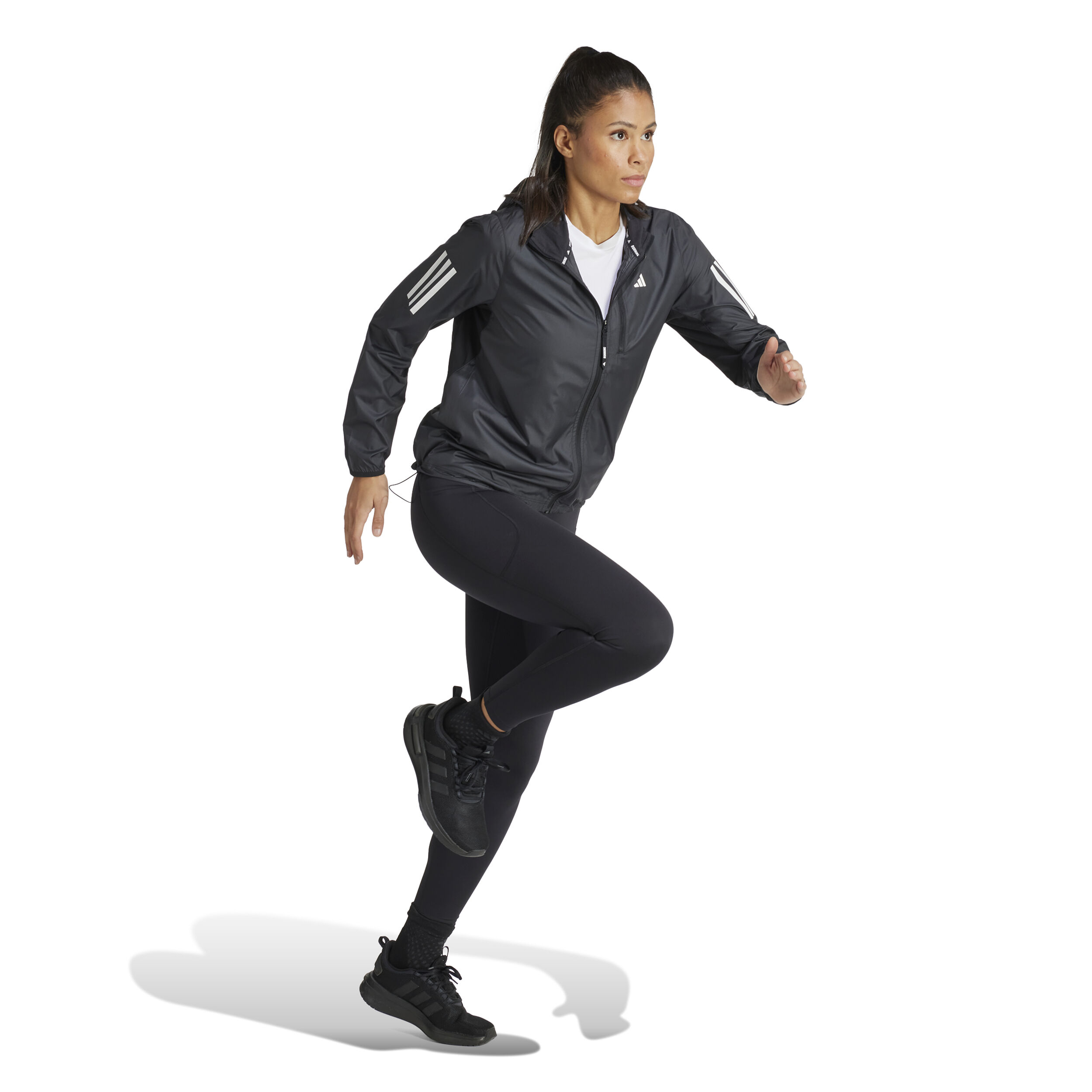 Own The Run B Laufjacke Damen - Schwarz