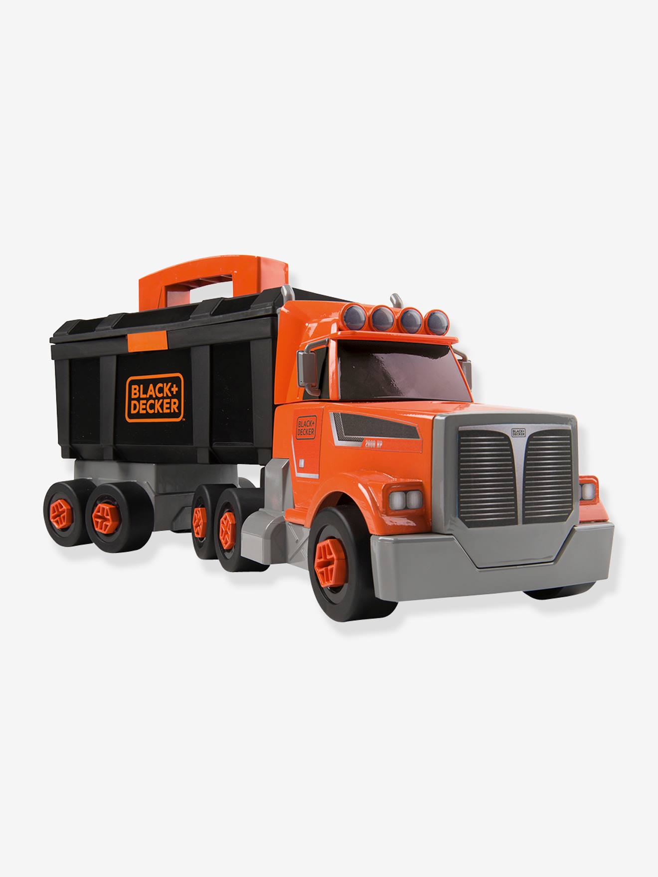 Camion de bricolage Black+Decker SMOBY orange/noir/gris