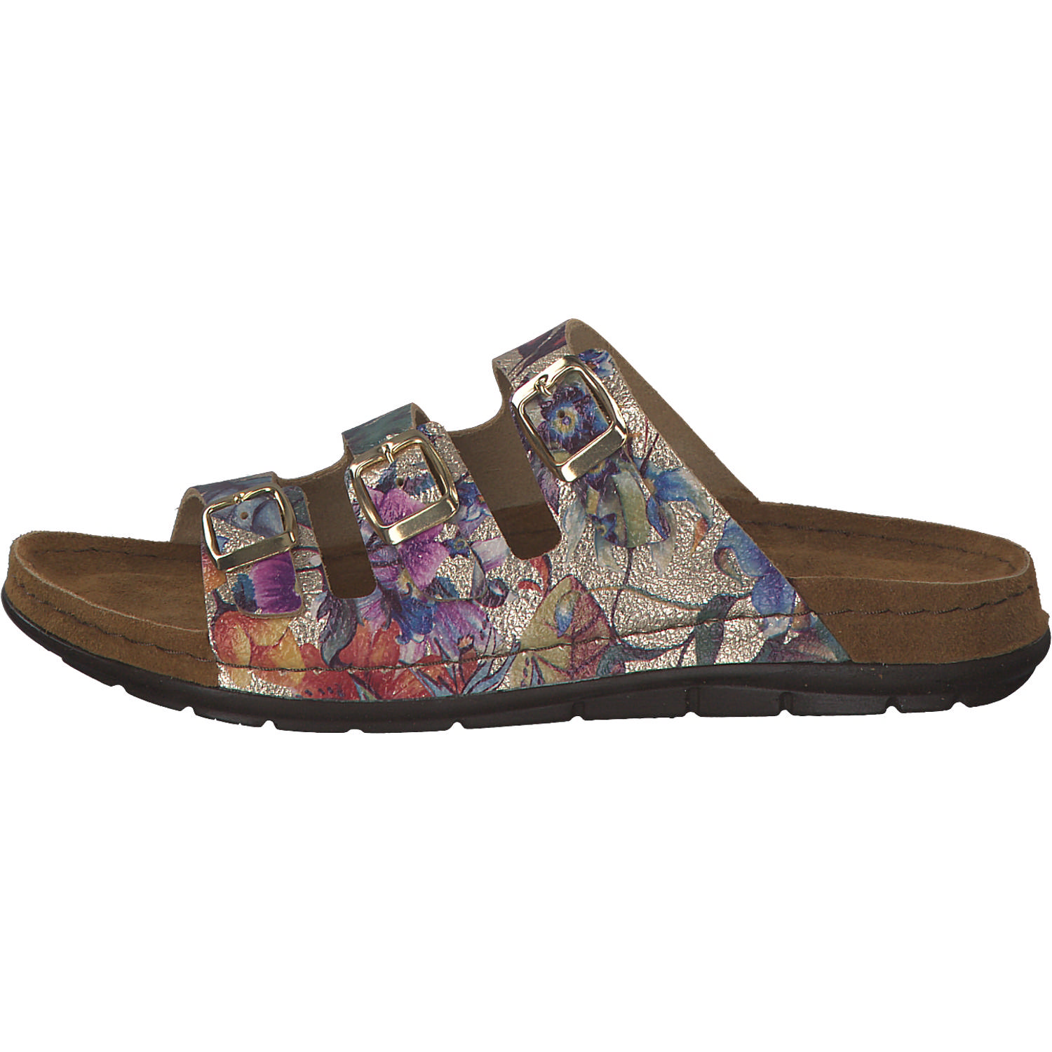 Rohde 5874CD, Hausschuhe & Pantoffeln, Damen, gold -bunt