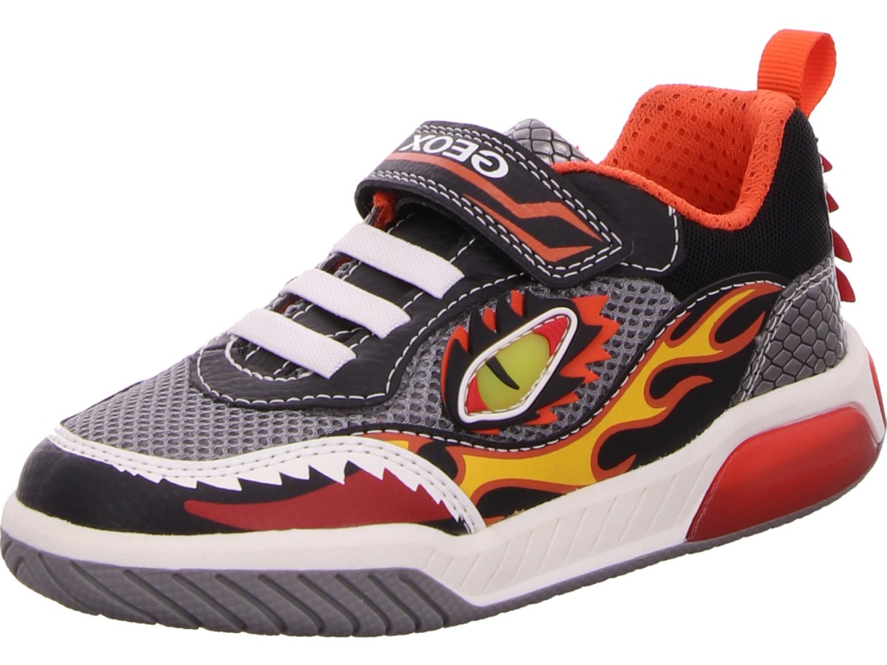GEOX Jungen Halbschuhe schwarz J INEK B. A