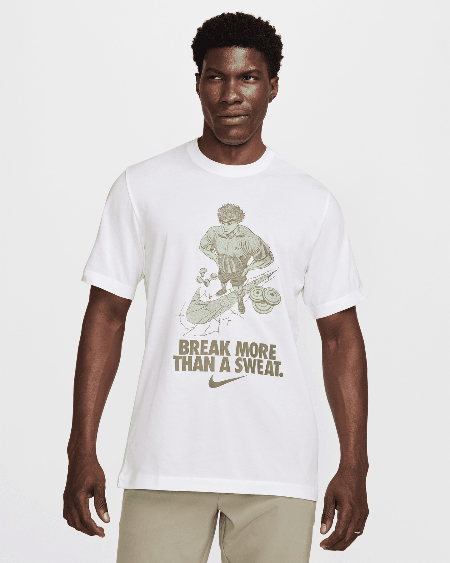 Tréningové tričko Nike Dri Fit Graphic M HJ3611-100
