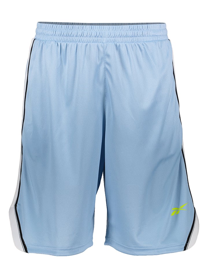 Reebok Trainingsshorts in Hellblau günstig kaufen