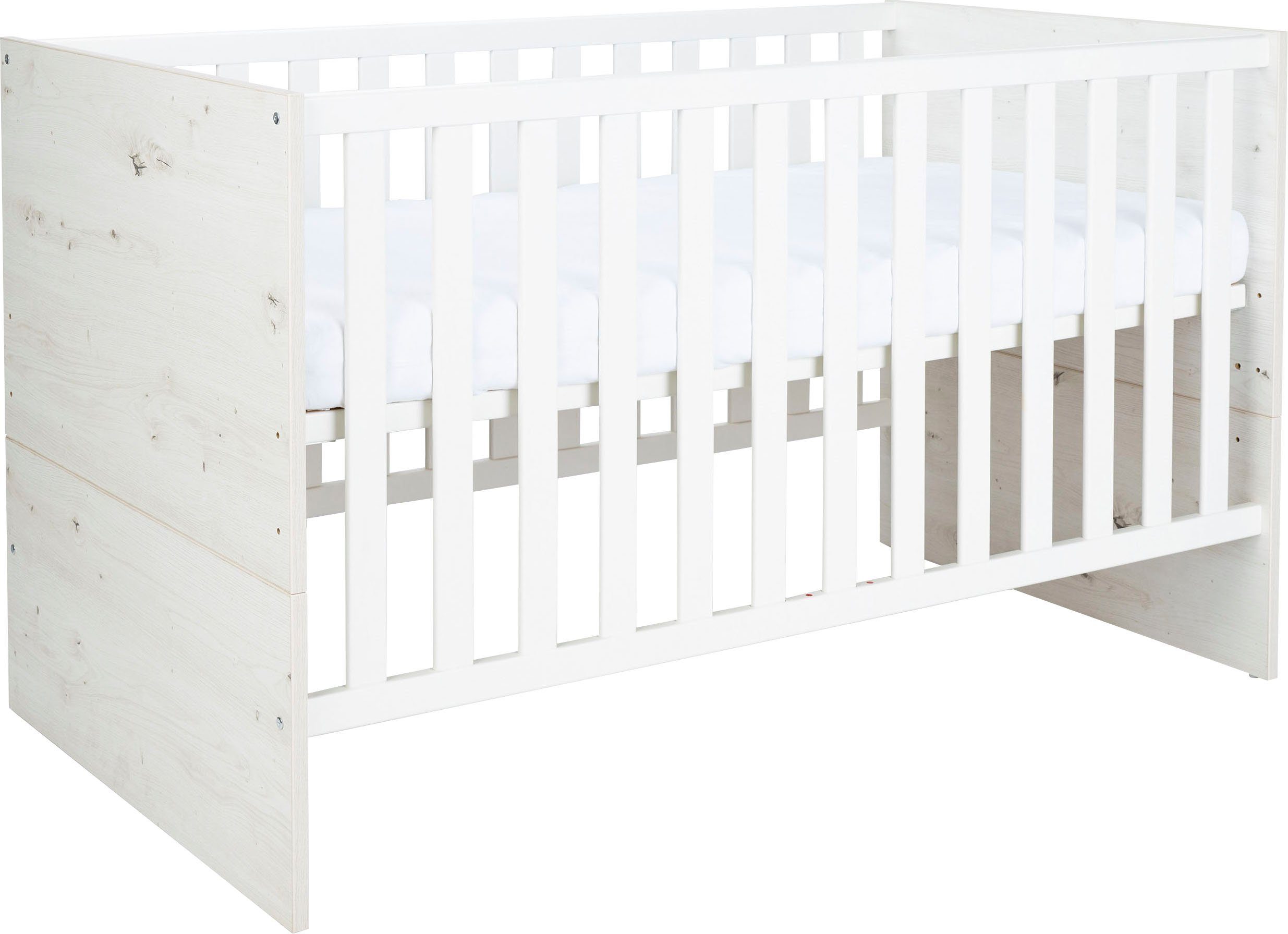arthur berndt Babyzimmer-Komplettset Babyzimmer Set Lavea 3-teilig, (Set, Babymöbel-Set Lavea: Kleiderschrank, Kinderbett und Wickelkommode)