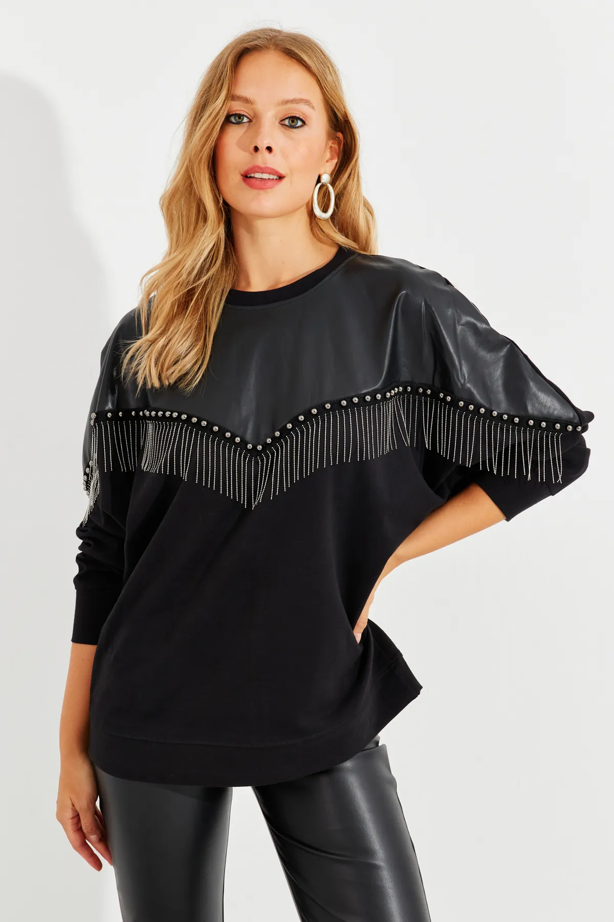 Cool & Sexy  Sweatshirt - Schwarz - Regular Fit