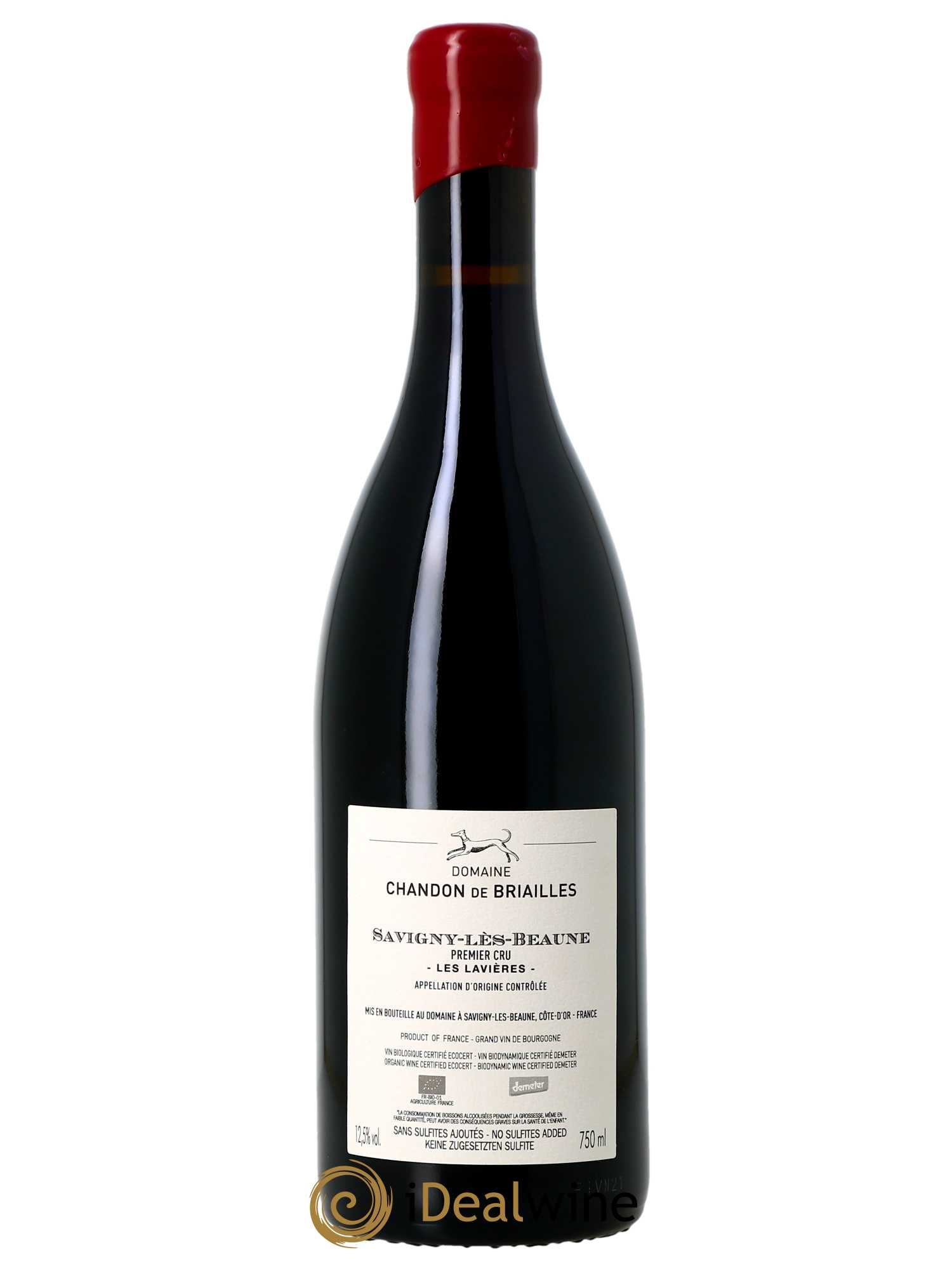 Savigny-lès-Beaune 1er Cru Les Lavières Chandon de Briailles  2021 - Lot de 1 Bouteille