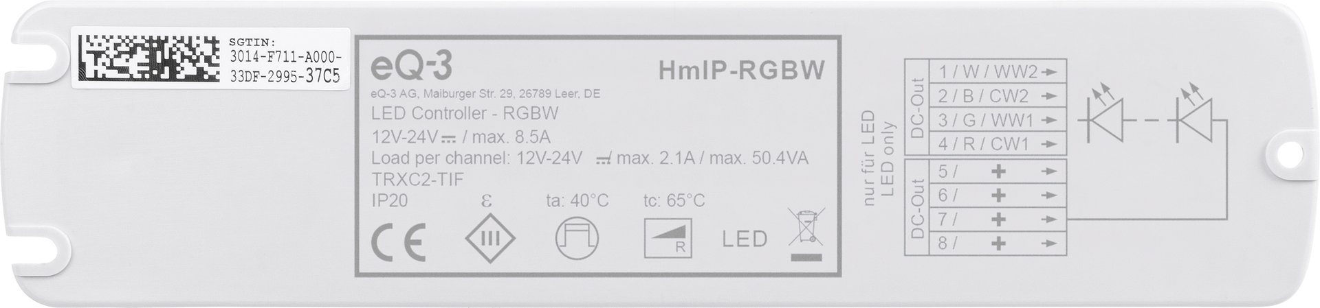 Homematic IP LED Controller – RGBW Smart-Home-Zubehör